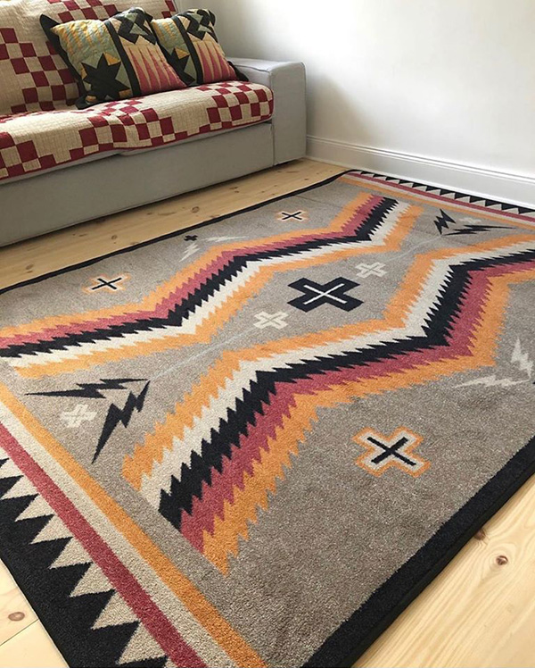 Western Turquoise Rugs